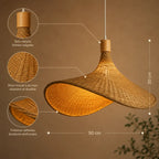 Abat Jour En Rotin Tressé Design
