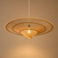 Plafonnier En Rotin Design Moderne