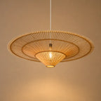 Plafonnier En Rotin Design Moderne