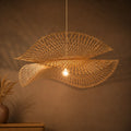 Suspension Rotin LED Art Créatif