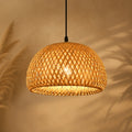 Abat Jour En Rotin Naturel Led