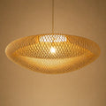 Lustre Rotin Vintage Style Rétro Chinois