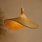 Abat Jour En Rotin Tressé Design