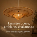 Plafonnier En Rotin Design Moderne