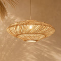 Suspension Rotin Lampe Créative