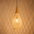 Suspension Rotin Luminaire Lustre