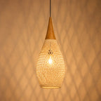 Suspension Rotin Luminaire Lustre