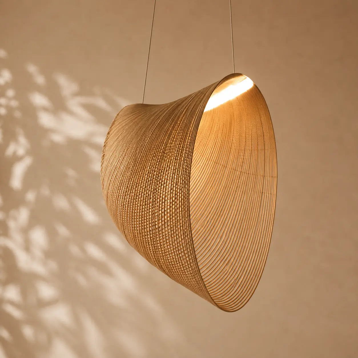Suspension Rotin Led Design