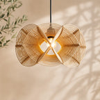 Suspensions Rotin De Bambou Naturel